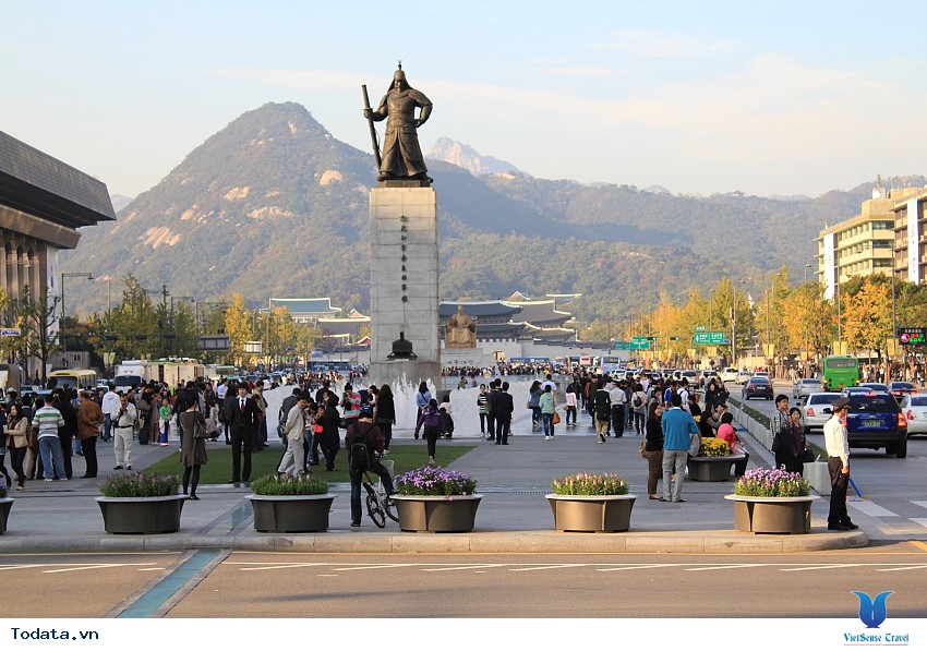 Tham Quan  Quảng Trường Gwanghwamun Square Hình ảnh 4