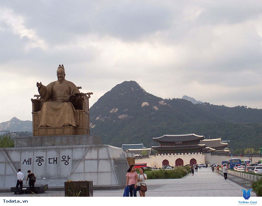Tham Quan  Quảng Trường Gwanghwamun Square Hình ảnh 2