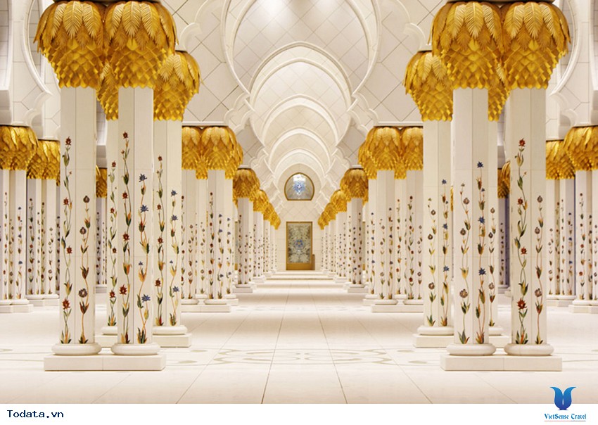 Thánh Đường Trắng Ấn Tượng Nhất Giữa Lòng Sa Mạc  Sheikh Zayed Hình ảnh 5