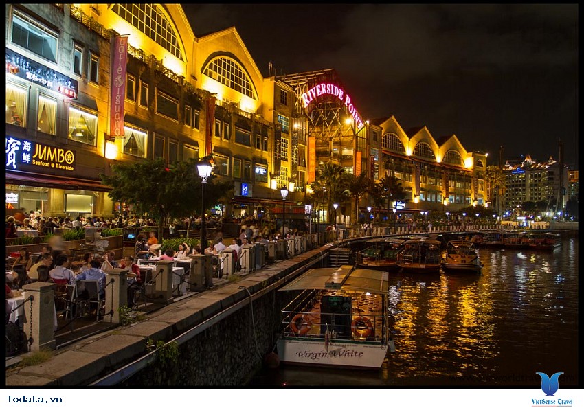Thương cảng sầm uất Clarke Quay Hình ảnh 1
