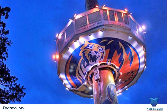 Toàn cảnh Singapore nhìn từ tháp vọng cảnh Tiger Tower Hình ảnh 2