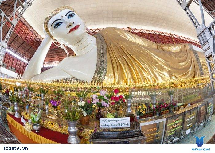 Tượng Phật vĩ đại tại chùa Chaukhtatgyi Hình ảnh 2 Tượng Phật vĩ đại tại chùa Chaukhtatgyi Hình ảnh 2