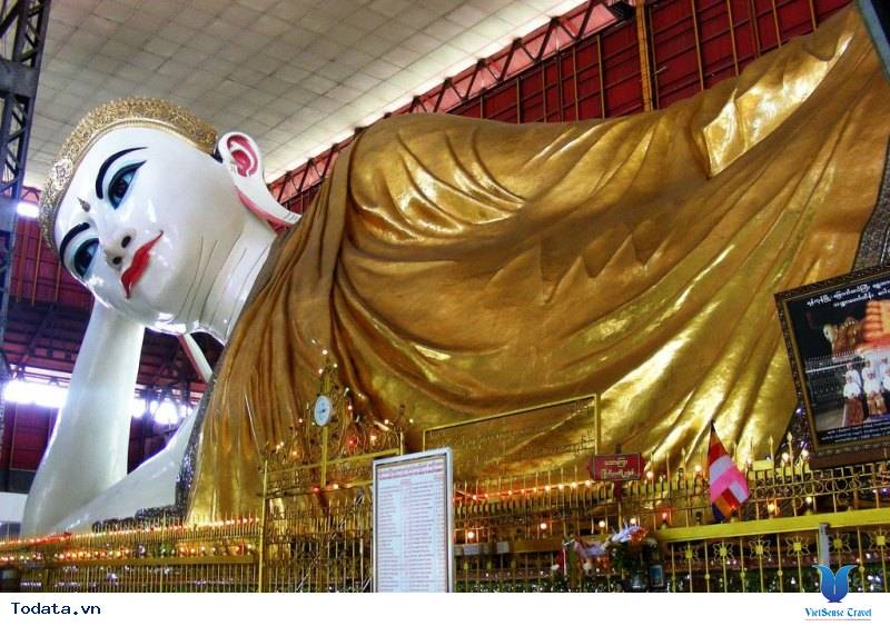 Tượng Phật vĩ đại tại chùa Chaukhtatgyi Hình ảnh 1 Tượng Phật vĩ đại tại chùa Chaukhtatgyi Hình ảnh 1