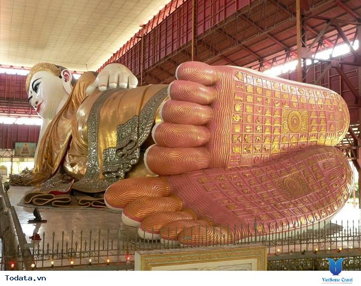Tượng Phật vĩ đại tại chùa Chaukhtatgyi Hình ảnh 3 Tượng Phật vĩ đại tại chùa Chaukhtatgyi Hình ảnh 3