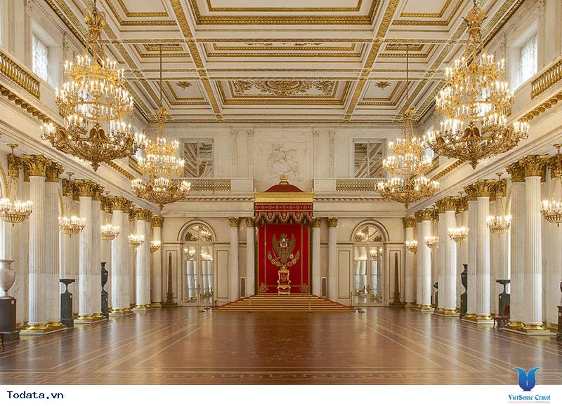 Vẻ đẹp lộng lẫy của Cung điện Mùa đông ở Nga Hình ảnh 2