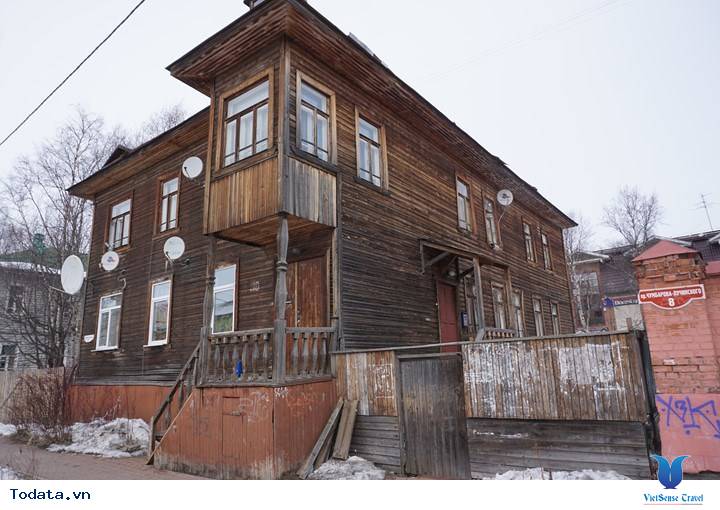 Chiêm ngưỡng những ngôi nhà gỗ ở thủ đô phía Bắc nước Nga. - Ảnh 6 Chiêm ngưỡng những ngôi nhà gỗ ở thủ đô phía Bắc nước Nga. - Ảnh 6