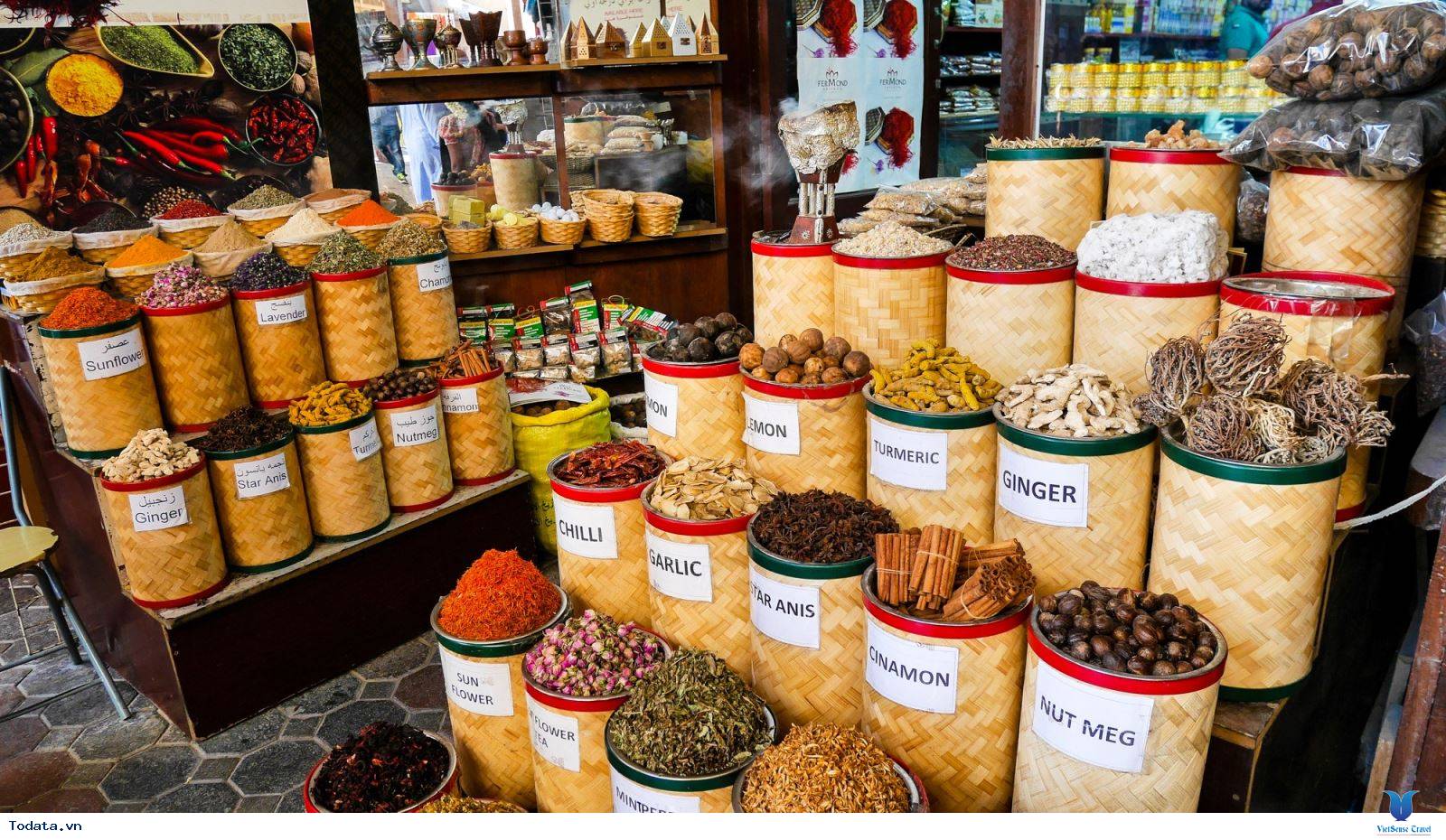 Chợ Gia Vị Spice Souk, Sắc Màu Gia Vị Dubai - Ảnh 7 Chợ Gia Vị Spice Souk, Sắc Màu Gia Vị Dubai - Ảnh 7