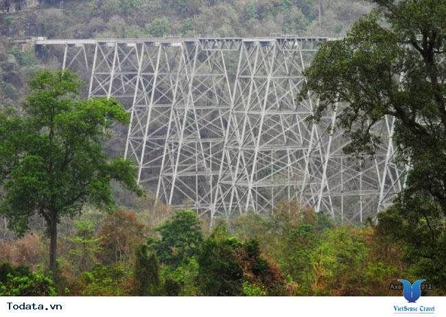 Đi cầu Viaduct Goteik bằng chuyến đường sắt trên cao cho người thích mạo hiểm - Ảnh 2 Đi cầu Viaduct Goteik bằng chuyến đường sắt trên cao cho người thích mạo hiểm - Ảnh 2
