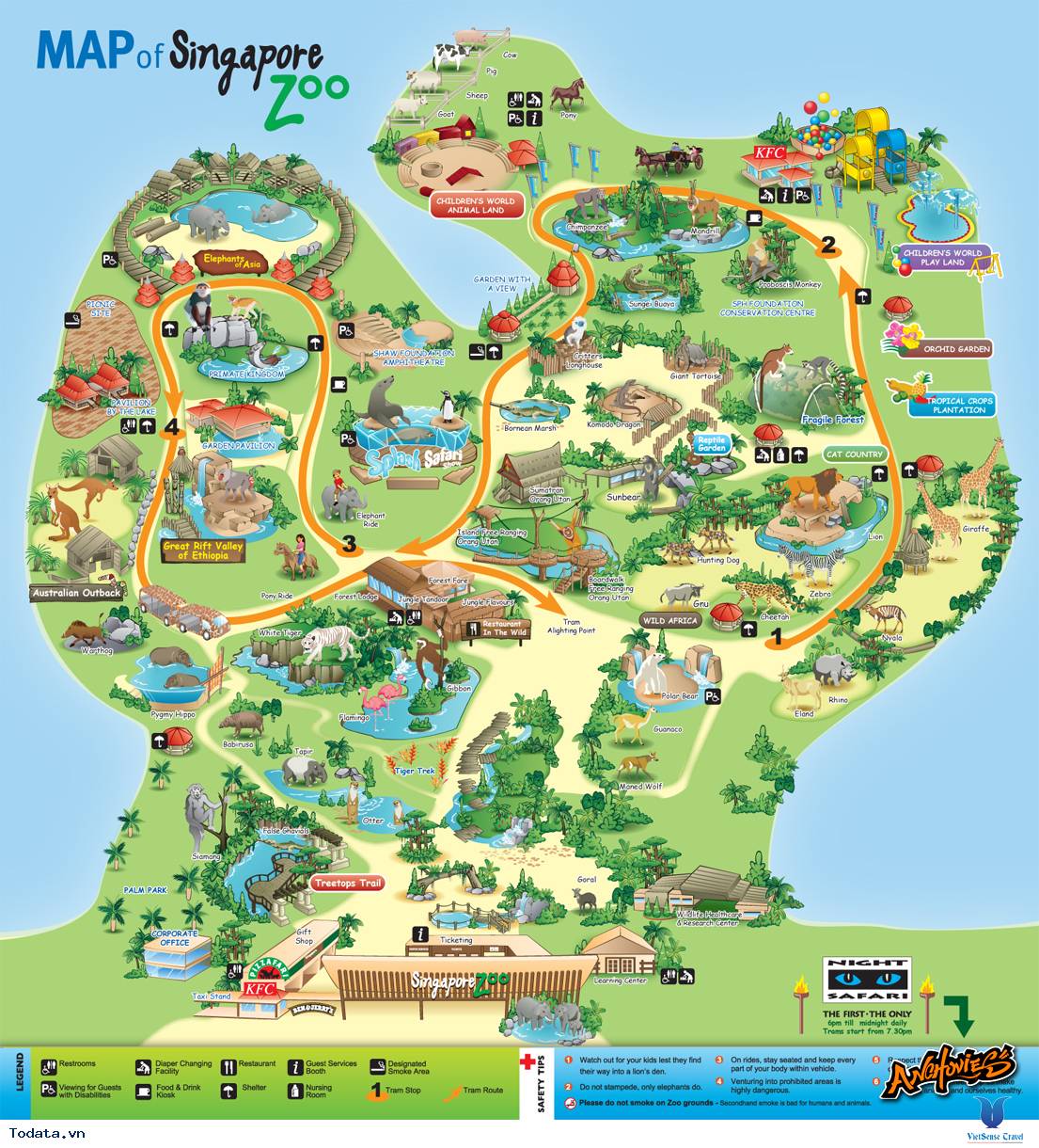 Ghé Thăm Vườn Thú Hoang Dã Đẹp Nhất Singapore (Singapore Zoo) - Ảnh 5