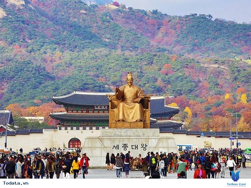 Gwanghwan - Quảng Trường Đẹp và Rộng Lớn Nhất Seoul Hàn Quốc - Ảnh 2