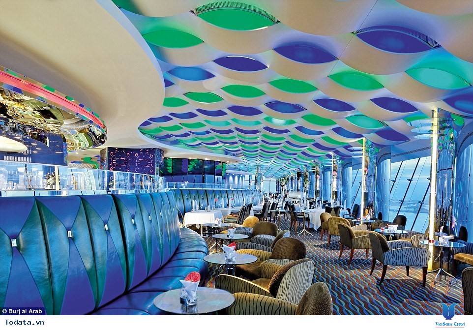 Khách sạn cánh buồm Burj Al Arab - Ảnh 14 Khách sạn cánh buồm Burj Al Arab - Ảnh 14