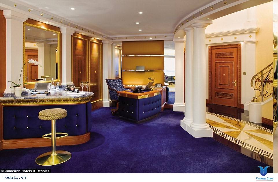Khách sạn cánh buồm Burj Al Arab - Ảnh 5 Khách sạn cánh buồm Burj Al Arab - Ảnh 5