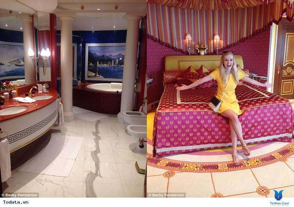 Khách sạn cánh buồm Burj Al Arab - Ảnh 4 Khách sạn cánh buồm Burj Al Arab - Ảnh 4