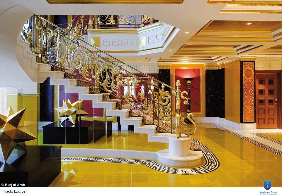 Khách sạn cánh buồm Burj Al Arab - Ảnh 11 Khách sạn cánh buồm Burj Al Arab - Ảnh 11