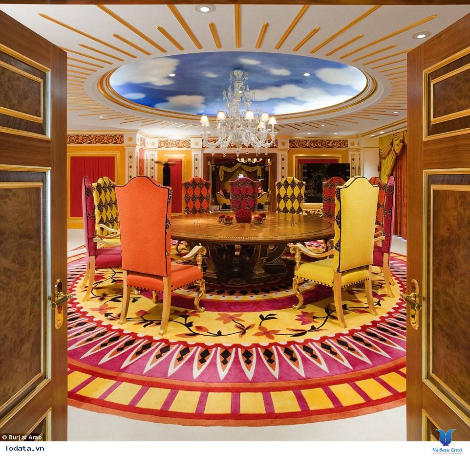 Khách sạn cánh buồm Burj Al Arab - Ảnh 9 Khách sạn cánh buồm Burj Al Arab - Ảnh 9