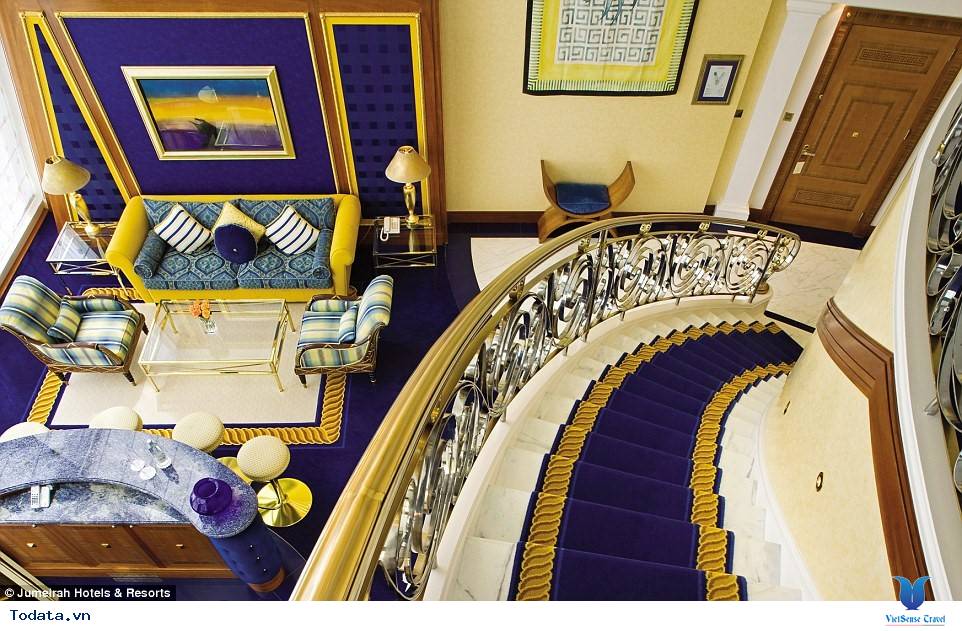 Khách sạn cánh buồm Burj Al Arab - Ảnh 3 Khách sạn cánh buồm Burj Al Arab - Ảnh 3