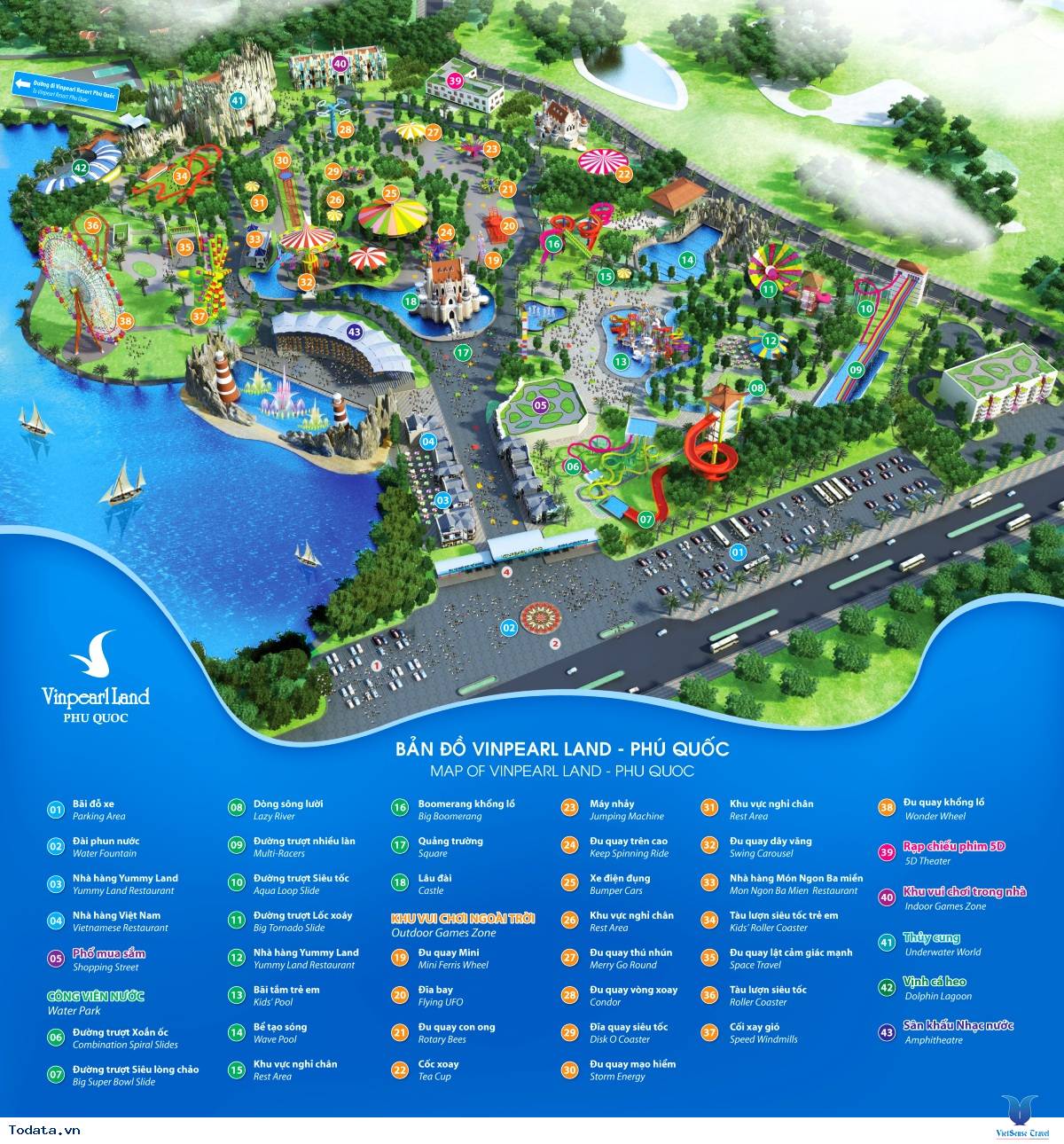 Khu Vui Chơi Vinpearl ở Phú Quốc