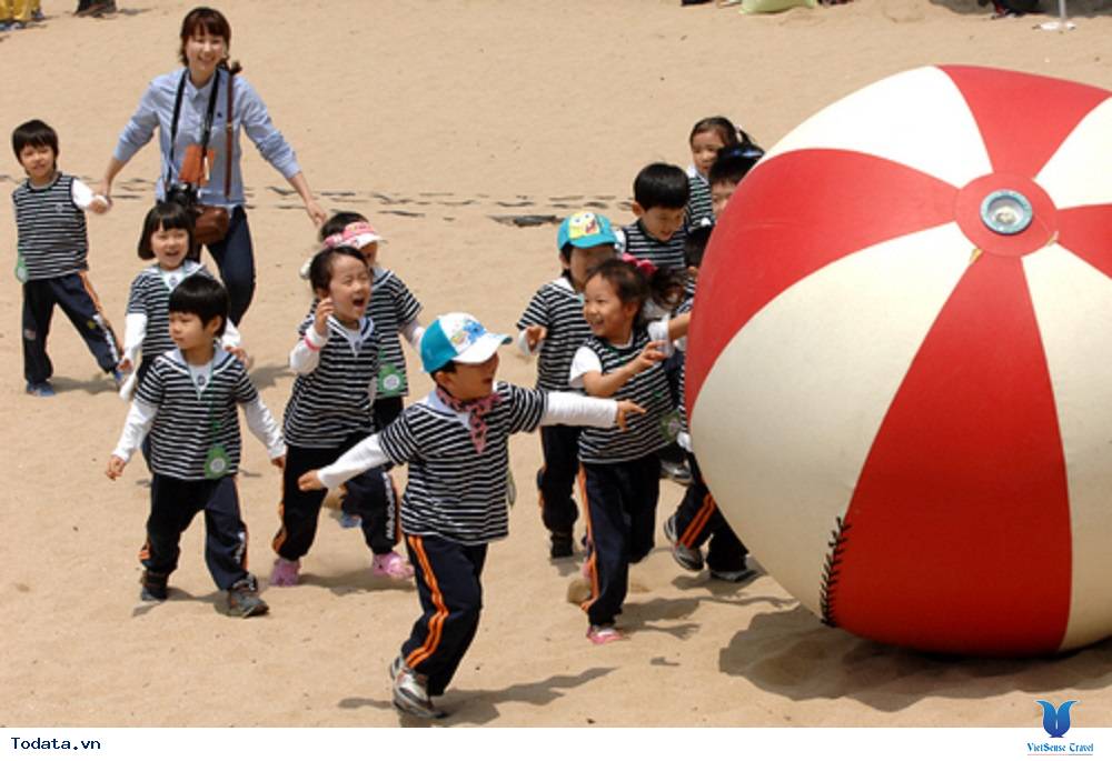 Lễ hội Cát Haeundae bên bờ biển Busan - Ảnh 4