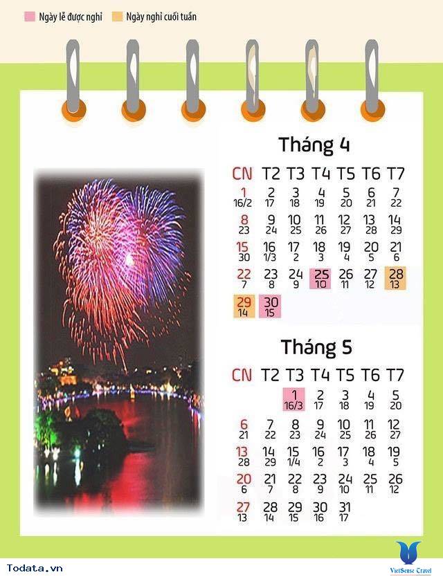 Lịch Nghỉ Ngày Giỗ Tổ Và Dịp Lễ 30/4 - 1/5 - Ảnh 2