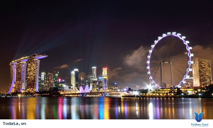 Ngắm toàn cảnh đất nước Singapore từ trên cao xuống tại vòng quay Singapore flyer - Ảnh 5