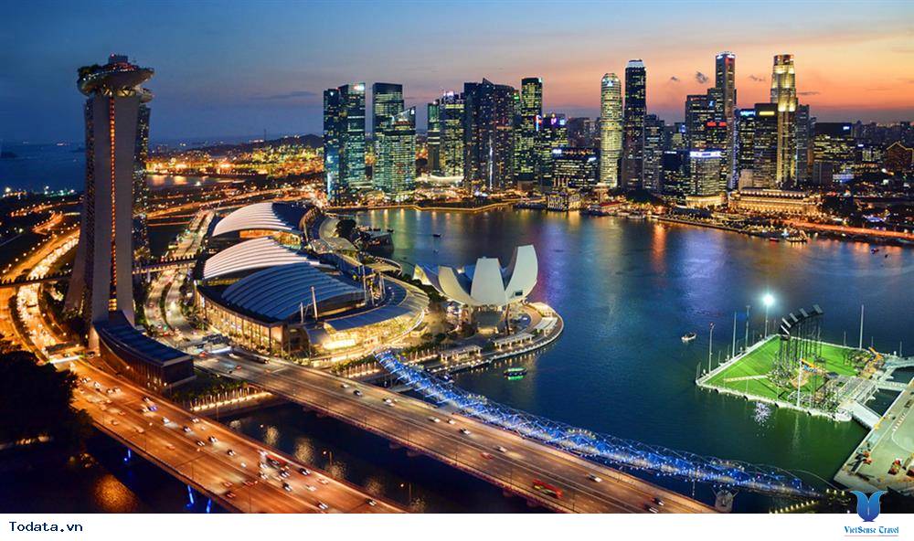Ngắm toàn cảnh đất nước Singapore từ trên cao xuống tại vòng quay Singapore flyer - Ảnh 7