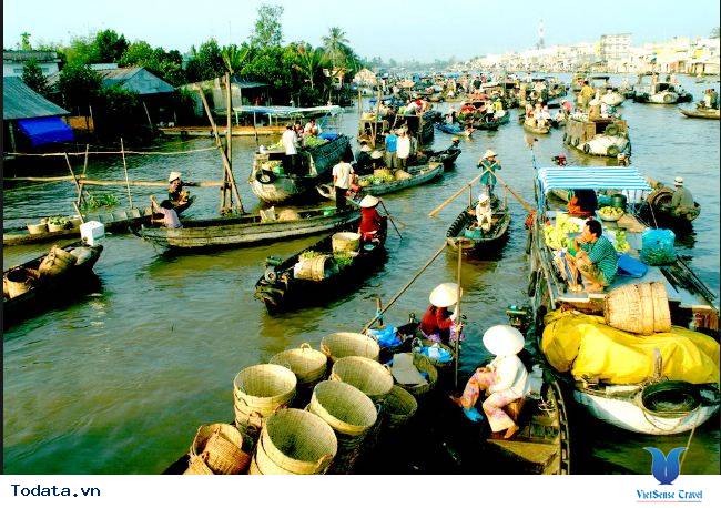 Những khu chợ nổi ở miền Tây - Ảnh 2 Những khu chợ nổi ở miền Tây - Ảnh 2
