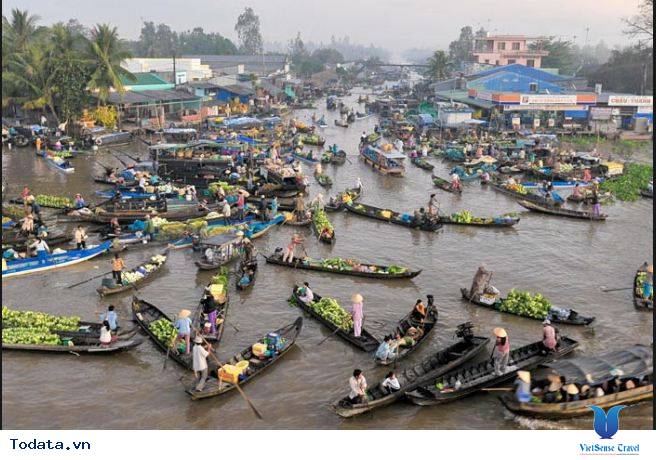 Những khu chợ nổi ở miền Tây - Ảnh 3 Những khu chợ nổi ở miền Tây - Ảnh 3
