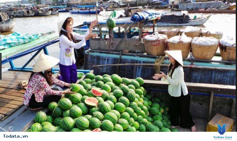 Những khu chợ nổi ở miền Tây - Ảnh 4 Những khu chợ nổi ở miền Tây - Ảnh 4