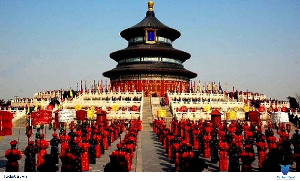 Tham quan đền thờ Thiên Đàn giữa thủ đô Bắc Kinh - Ảnh 1