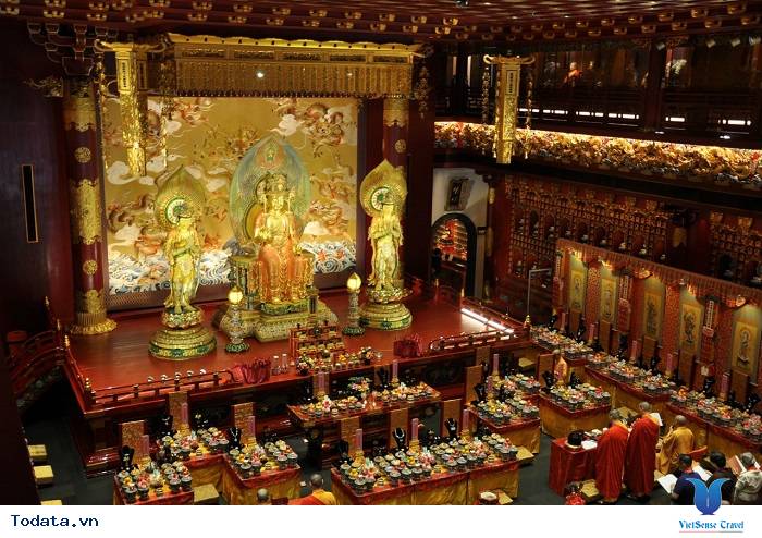 Tham quan ngôi chùa Phật Nha nổi tiếng ở Singapore - Ảnh 3 Tham quan ngôi chùa Phật Nha nổi tiếng ở Singapore - Ảnh 3
