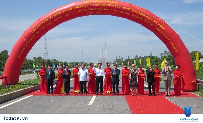 Thông xe cầu Cao Lãnh, miền Tây đi Sài Gòn giảm 20km - Ảnh 2 Thông xe cầu Cao Lãnh, miền Tây đi Sài Gòn giảm 20km - Ảnh 2