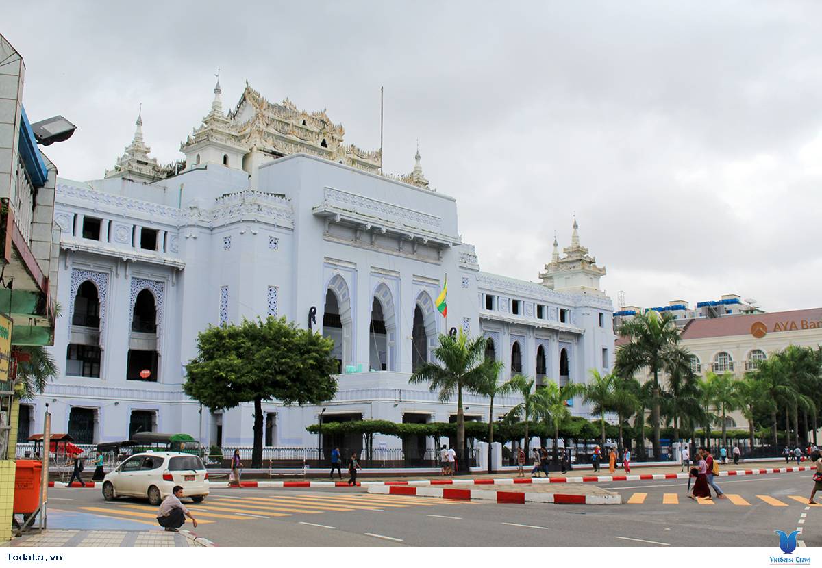 Tòa Thị Chính Yangon Myanmar - Kiến Trúc Miến Điện Đặc Trưng - Ảnh 7 Tòa Thị Chính Yangon Myanmar - Kiến Trúc Miến Điện Đặc Trưng - Ảnh 7