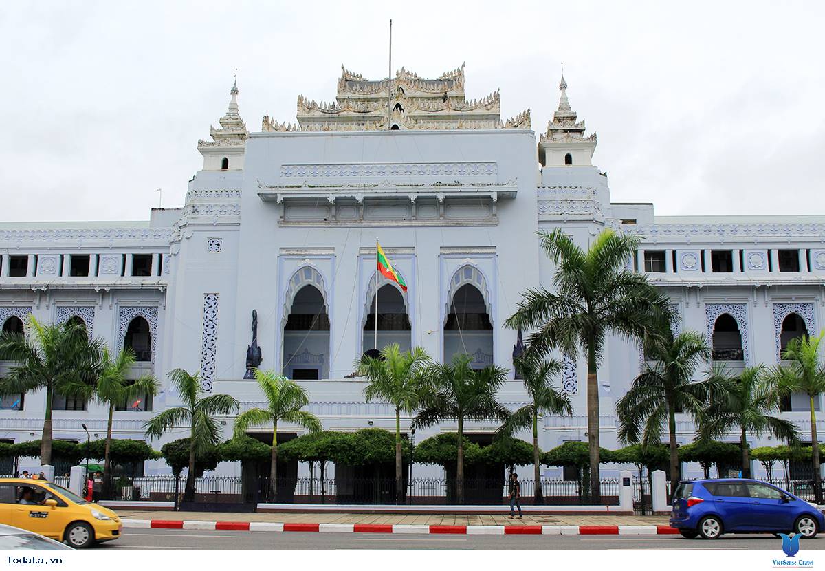 Tòa Thị Chính Yangon Myanmar - Kiến Trúc Miến Điện Đặc Trưng - Ảnh 6 Tòa Thị Chính Yangon Myanmar - Kiến Trúc Miến Điện Đặc Trưng - Ảnh 6
