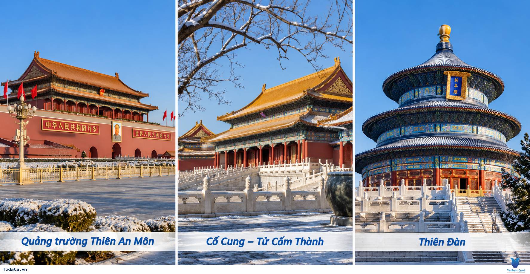 Tour Bắc Kinh – Trượt tuyết Huabin – Cổ Bắc Thủy Trấn 4 ngày - Ảnh 2