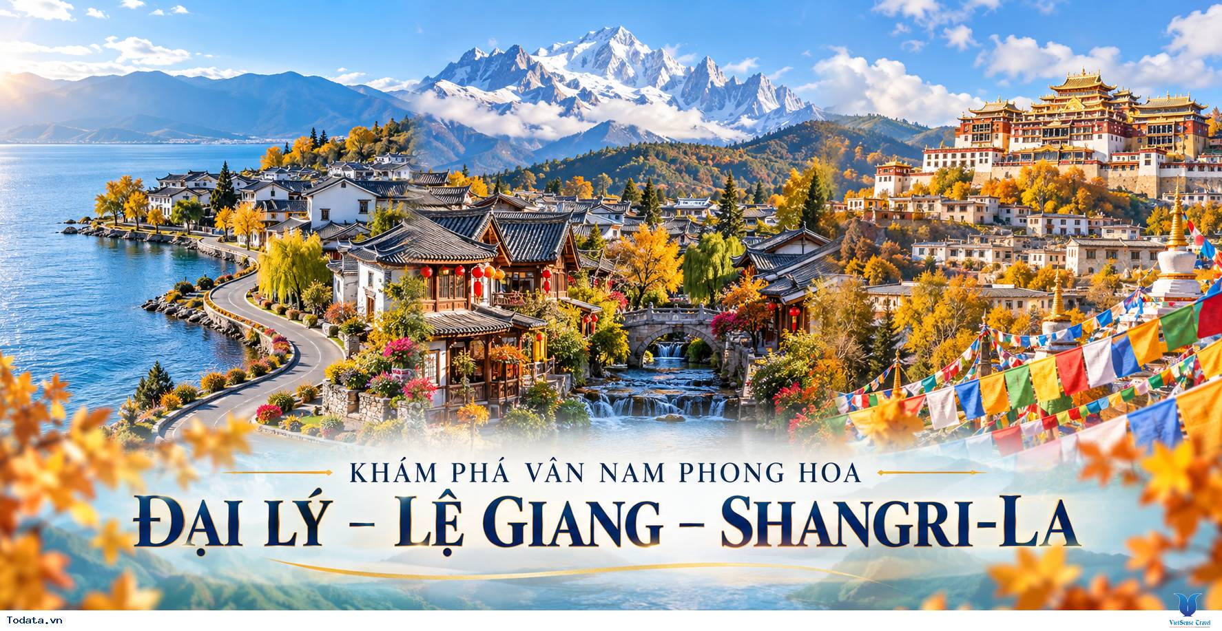 Tour Đại Lý Lệ Giang Shangrila 5 ngày 4 đêm Bay Vietjet - Ảnh 1