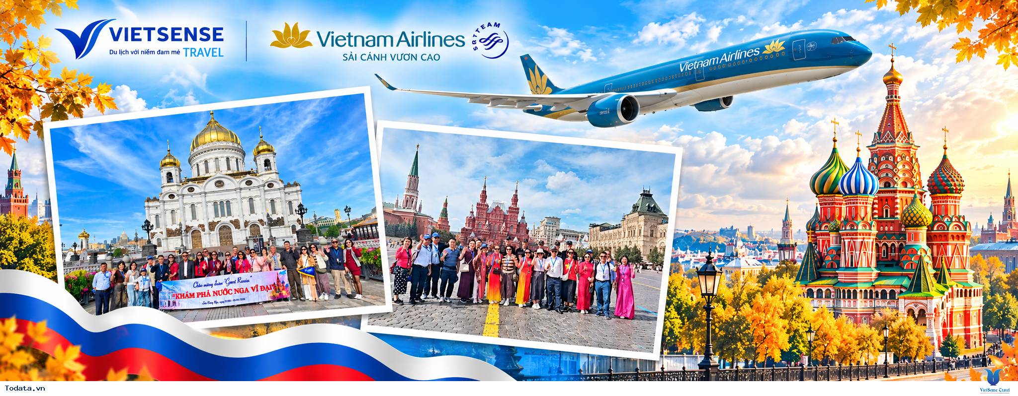 Tour du lịch Nga 9 ngày, bay thẳng Moscow - Ảnh 1