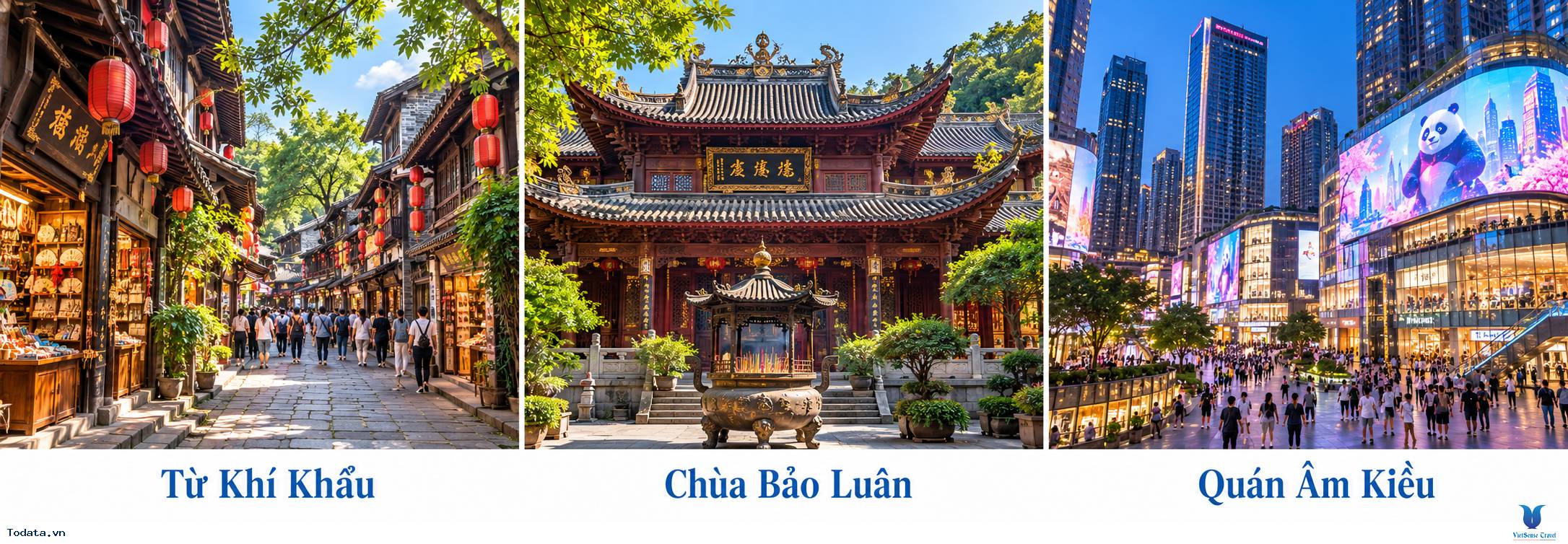 Tour Trùng Khánh 5 ngày 4 đêm bay thẳng West Air No Shopping - Ảnh 2