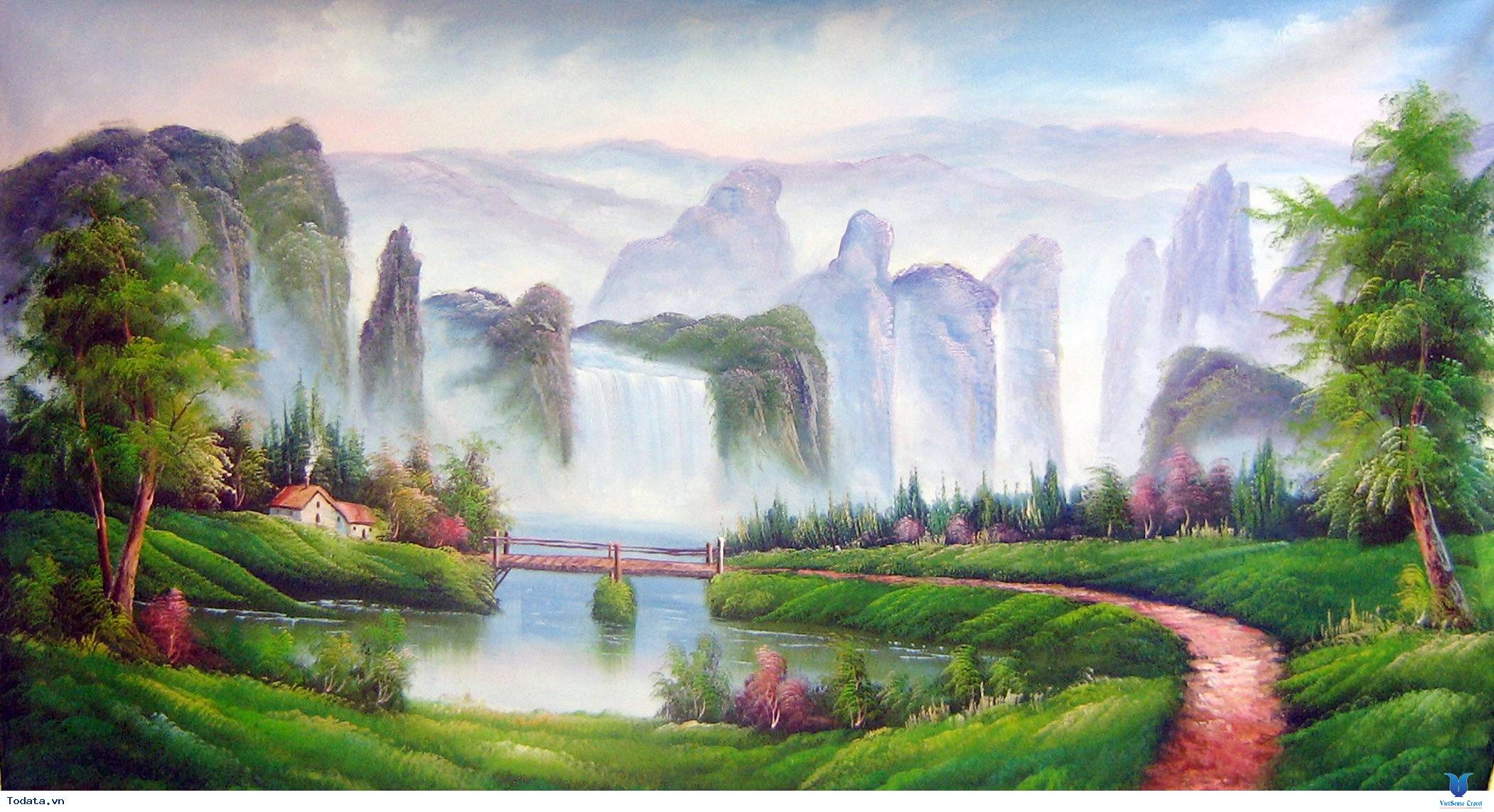 Tranh sơn thủy, nét đẹp văn hóa tinh thần người Trung Quốc - Ảnh 1