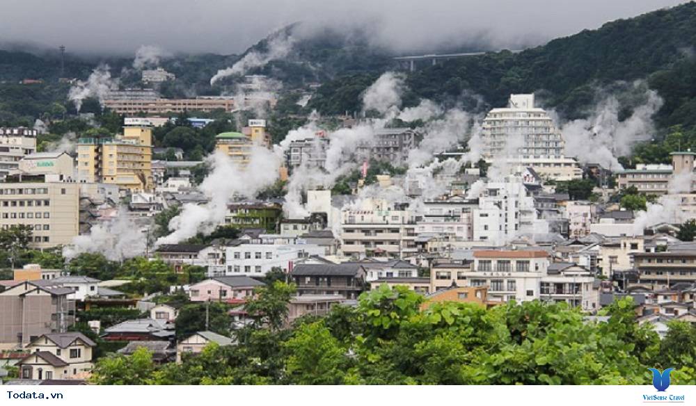 Vẻ đẹp thị trấn Beppu, thủ đô suối nước nóng của Nhật Bản - Ảnh 1 Vẻ đẹp thị trấn Beppu, thủ đô suối nước nóng của Nhật Bản - Ảnh 1